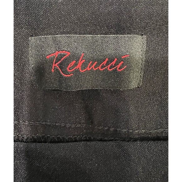 Rekucci Women’s Black Pull On Stretch Casual Mini Spandex Blend Skirt Size Large - Picture 4 of 6